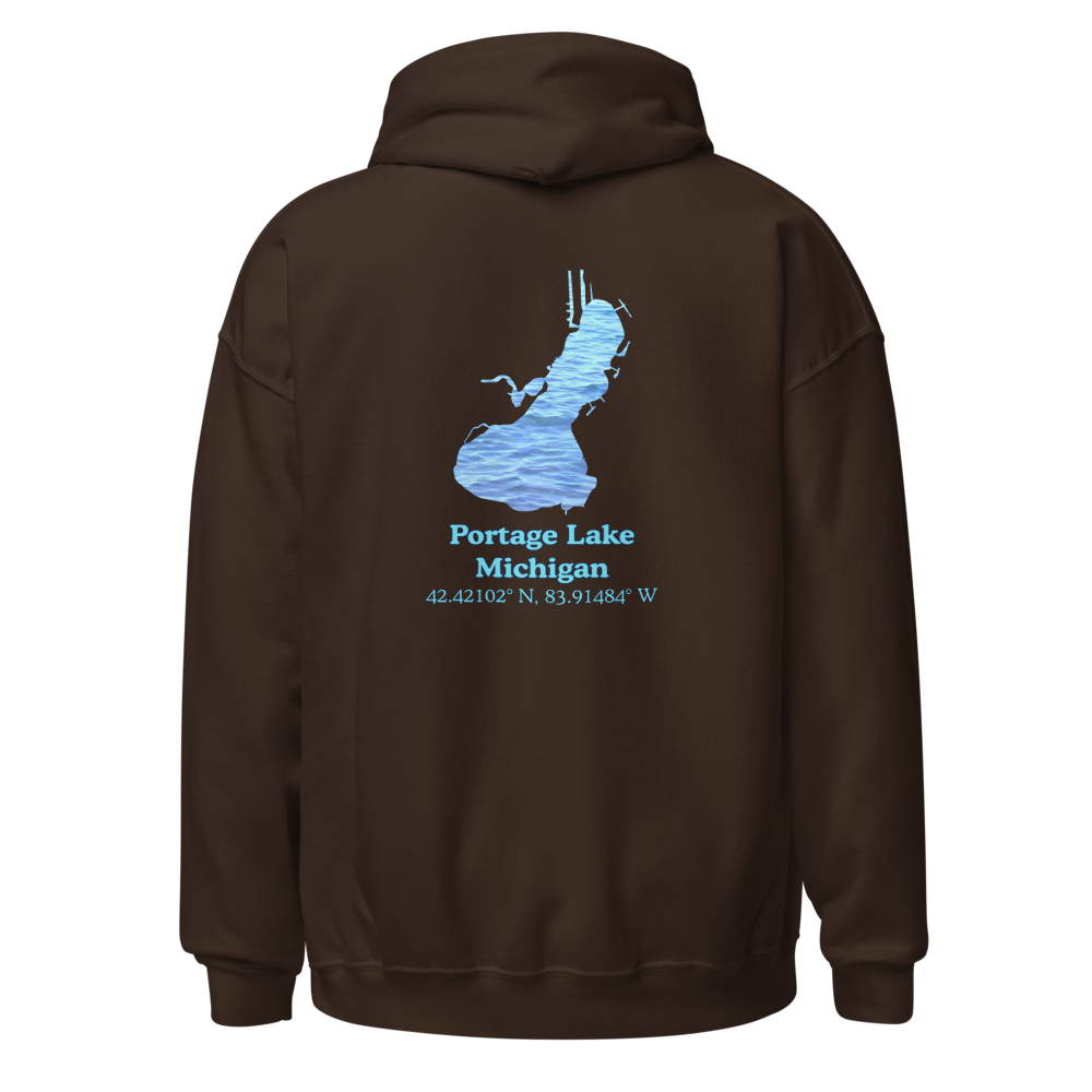 Portage Lake Unisex Pullover Hoodie