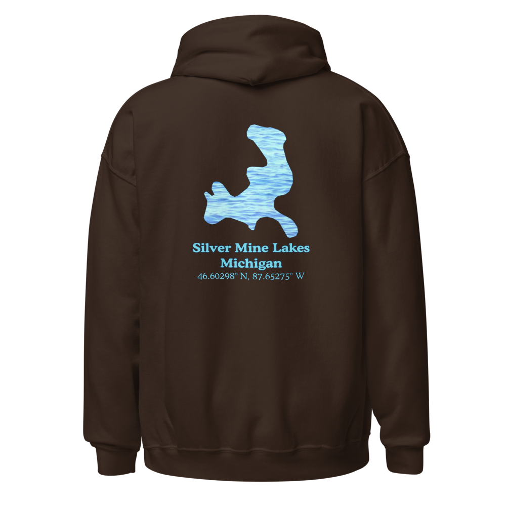 Silver Mine Lakes Unisex Pullover Hoodie