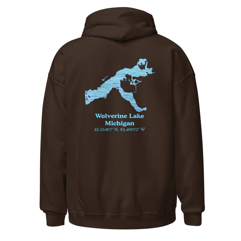 Wolverine Lake Unisex Pullover Hoodie