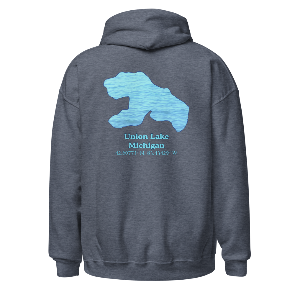 Classic Unisex Pullover Hoodie - Union Lake on back and We Lake You on front