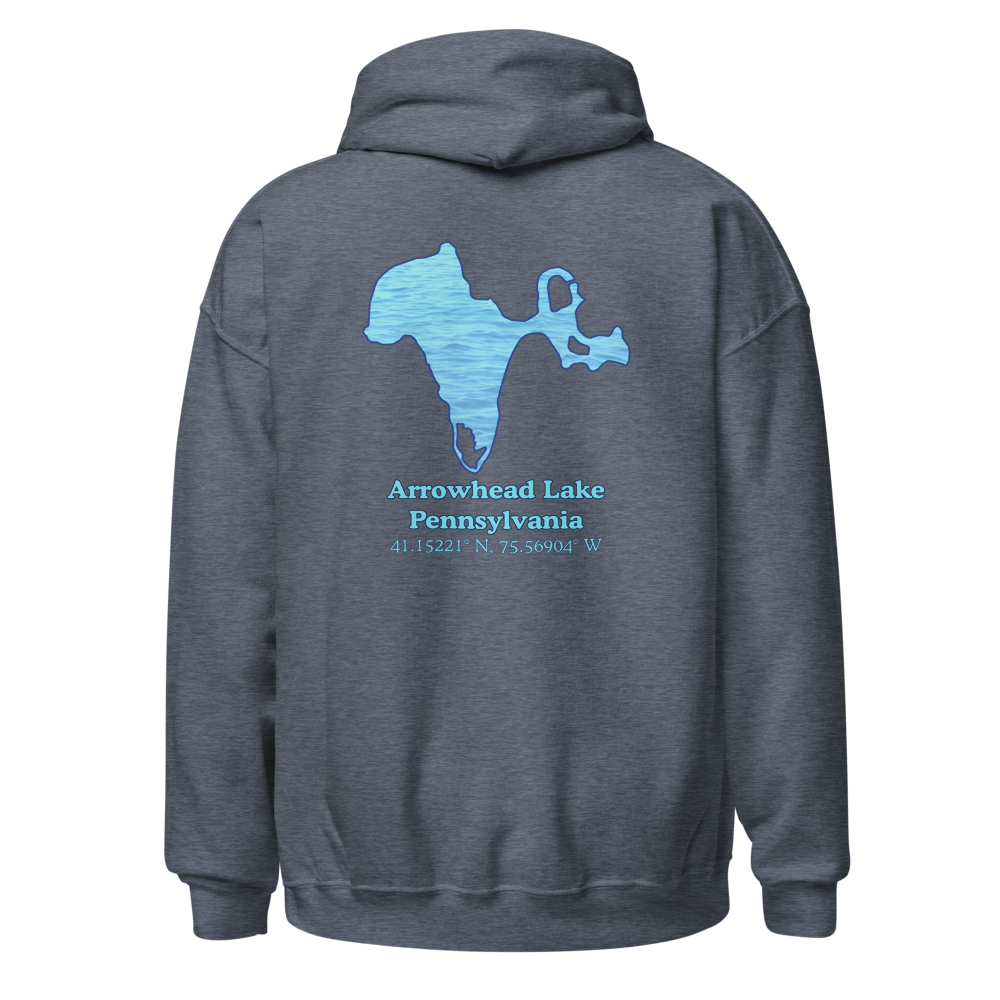 Arrowhead Lake Unisex Pullover Hoodie