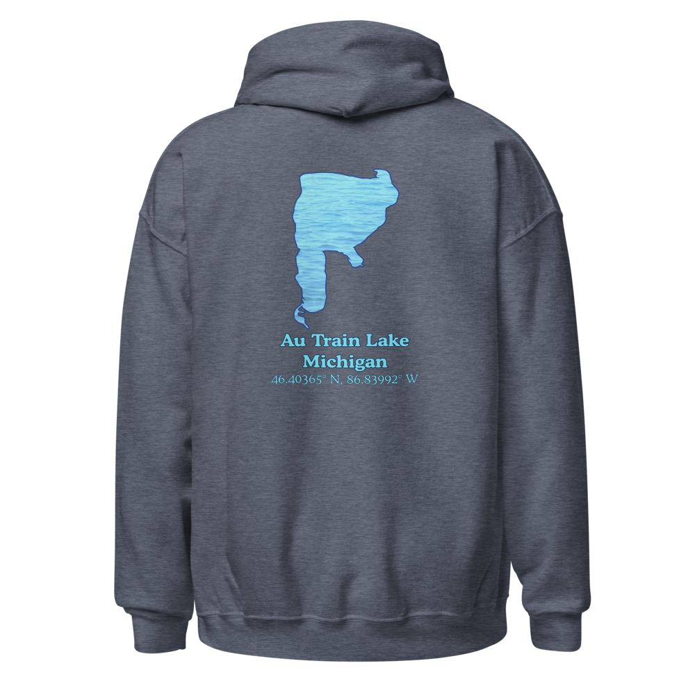 Au Train Lake Unisex Pullover Hoodie
