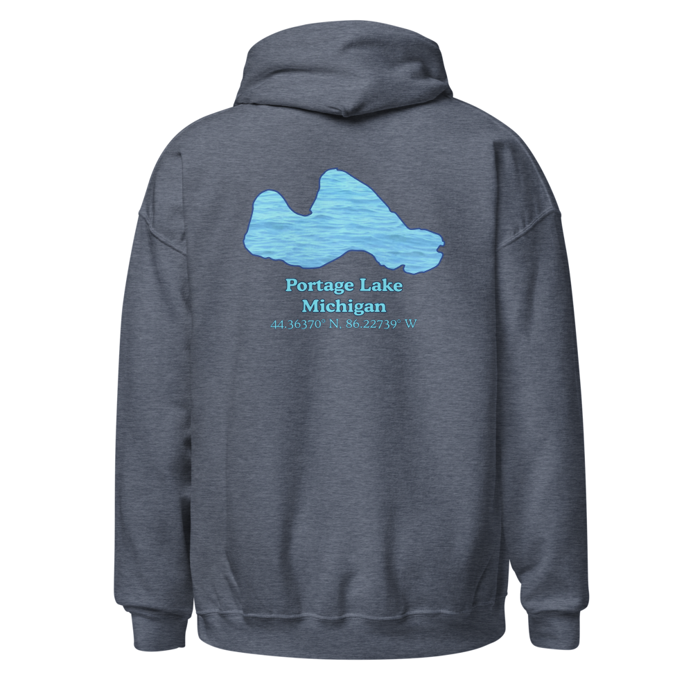 Portage Lake Unisex Pullover Hoodie