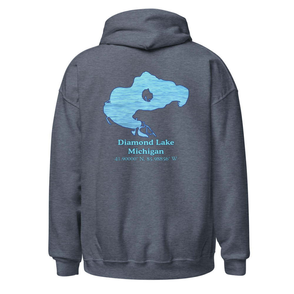 Diamond Lake Unisex Pullover Hoodie