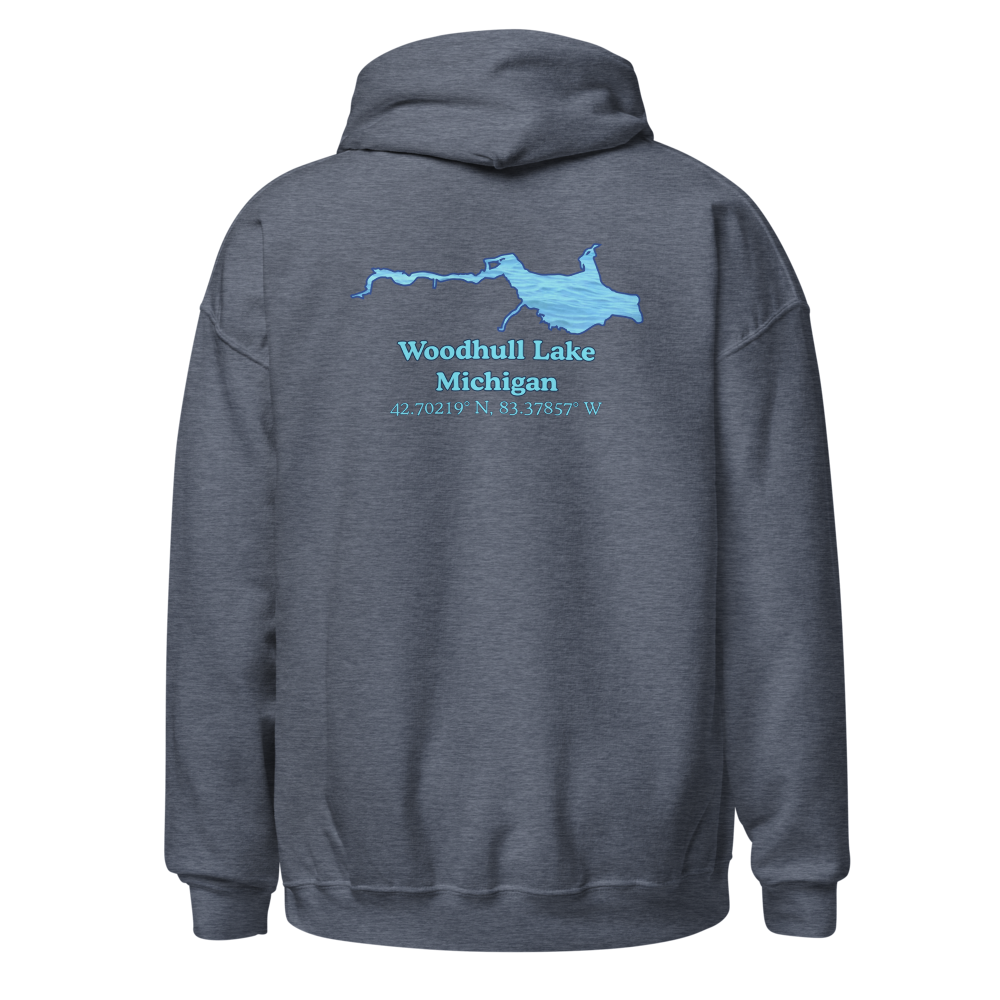 Woodhull Lake Unisex Pullover Hoodie