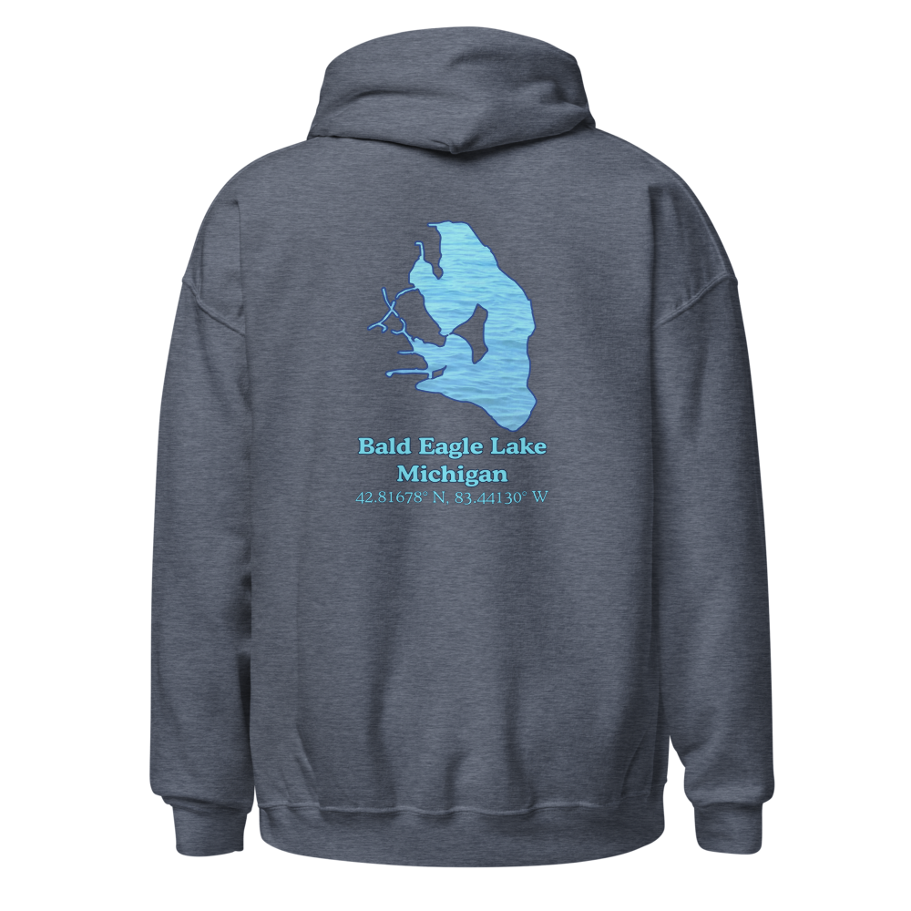 Bald Eagle Lake Unisex Pullover Hoodie