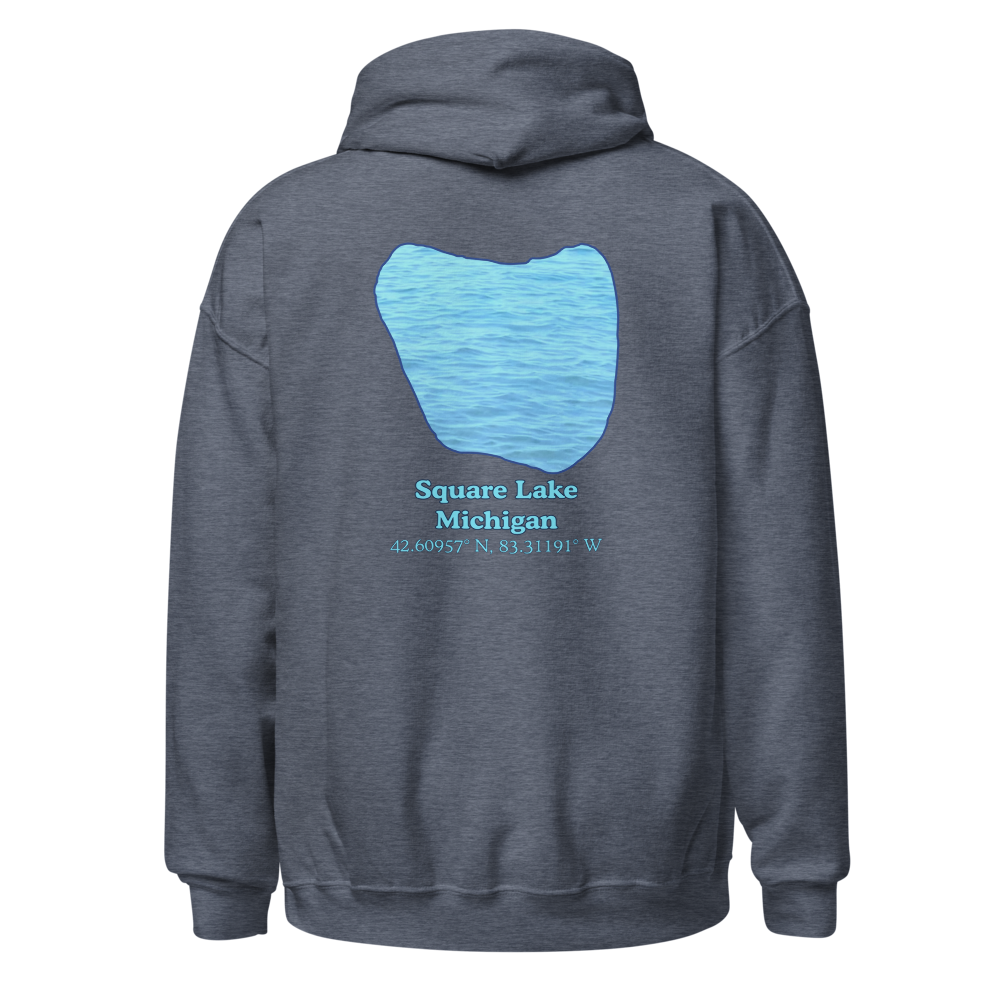 Square Lake Unisex Pullover Hoodie