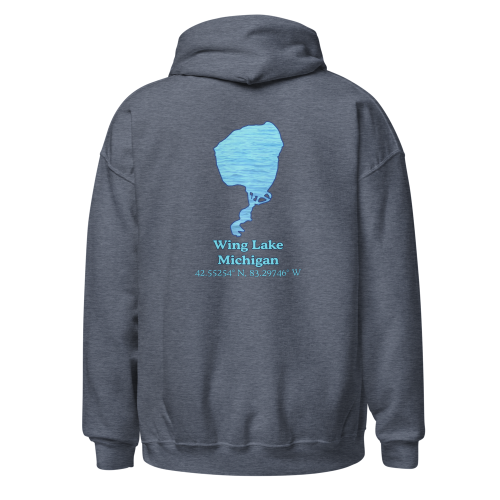 Wing Lake Unisex Pullover Hoodie