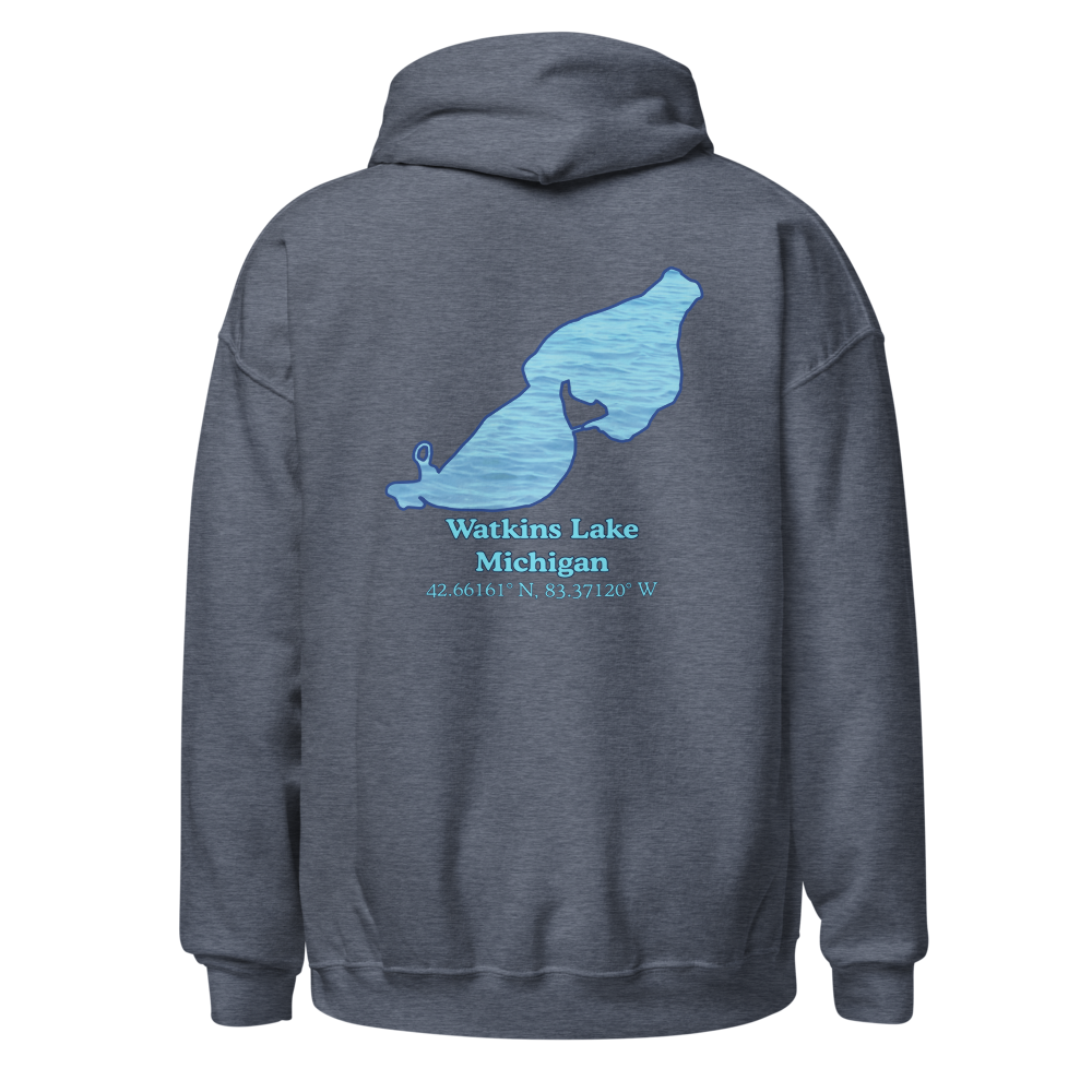Watkins Lake Unisex Pullover Hoodie