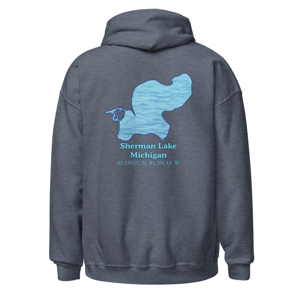Sherman Lake Unisex Pullover Hoodie