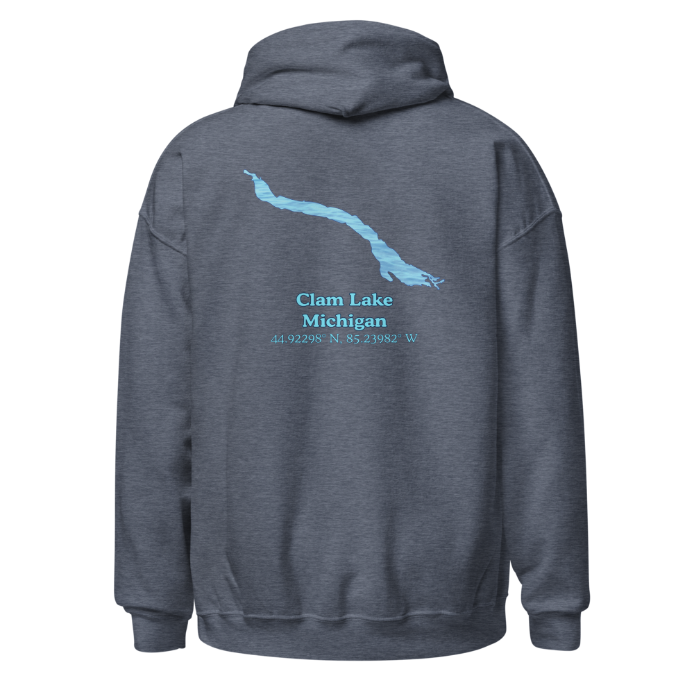 Clam Lake Unisex Pullover Hoodie