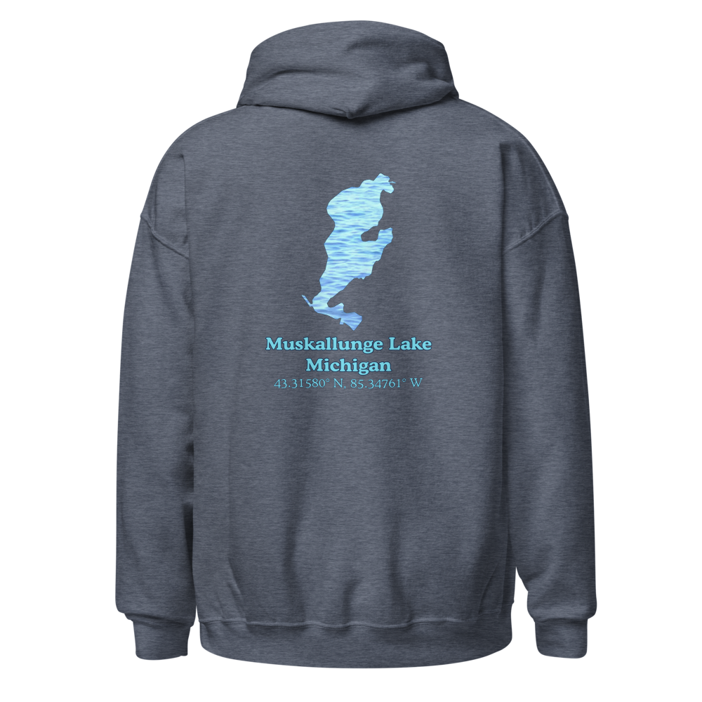 Muskallunge Lake Unisex Pullover Hoodie