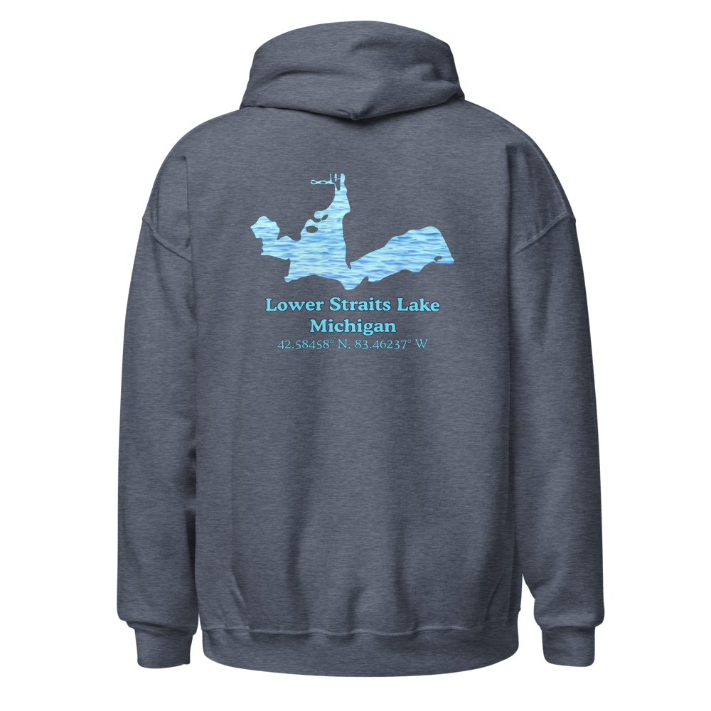 Lower Straits Lake Unisex Pullover Hoodie
