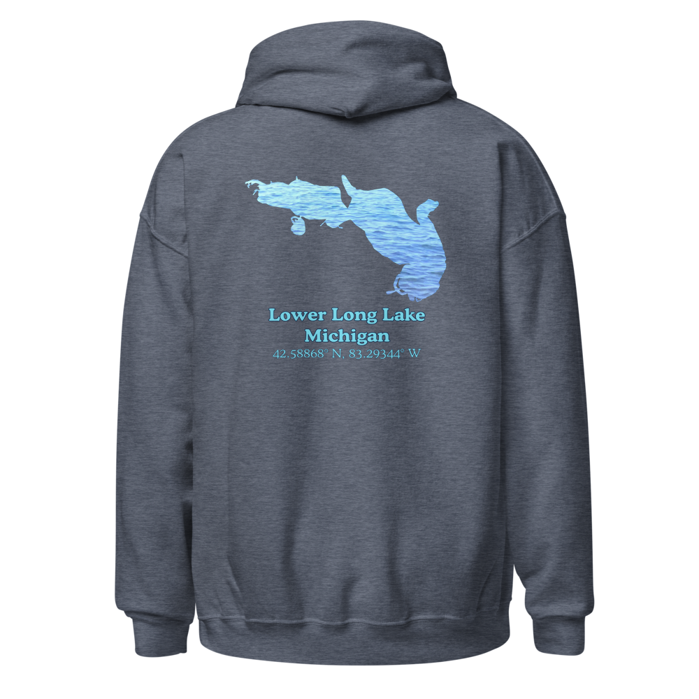 Lower Long Lake Unisex Pullover Hoodie