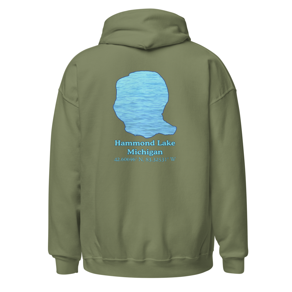 Hammond Lake Unisex Pullover Hoodie