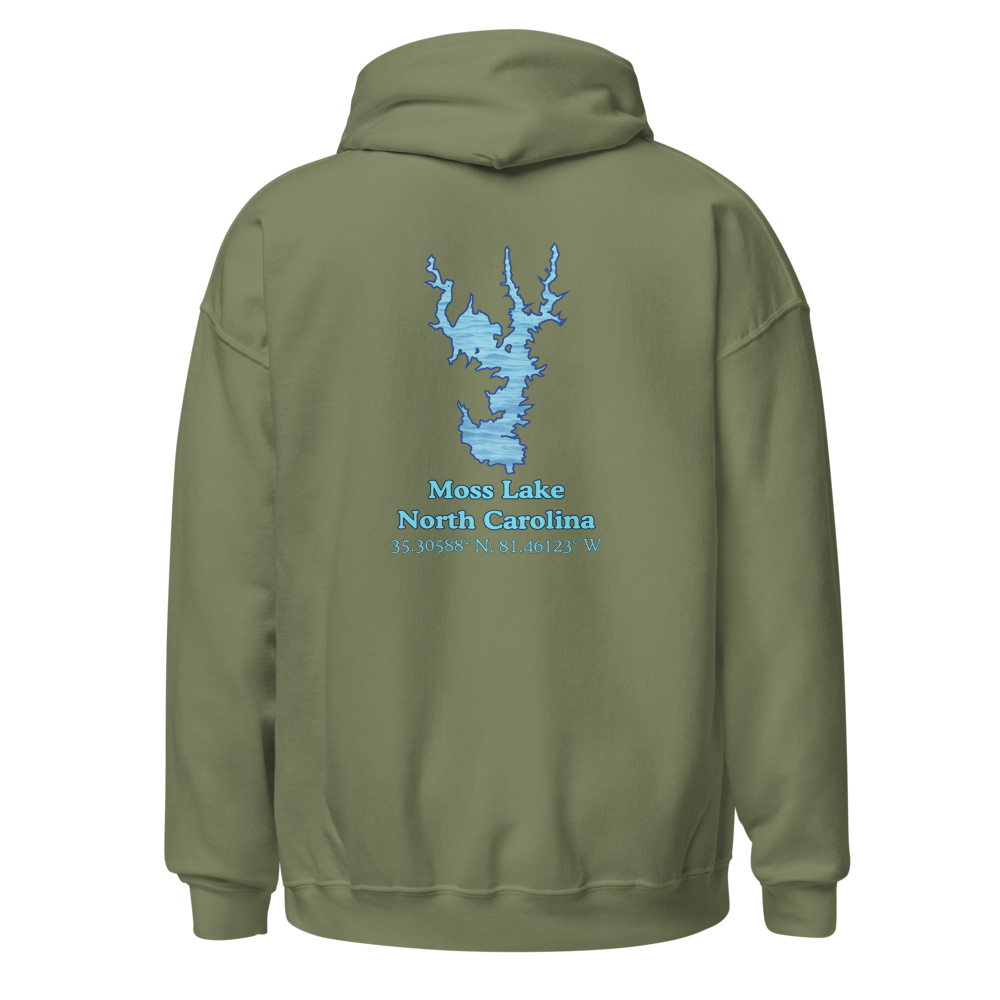 Moss Lake Unisex Pullover Hoodie