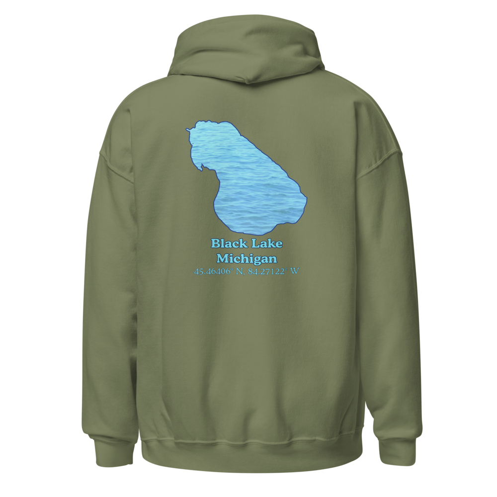 Black Lake Unisex Pullover Hoodie