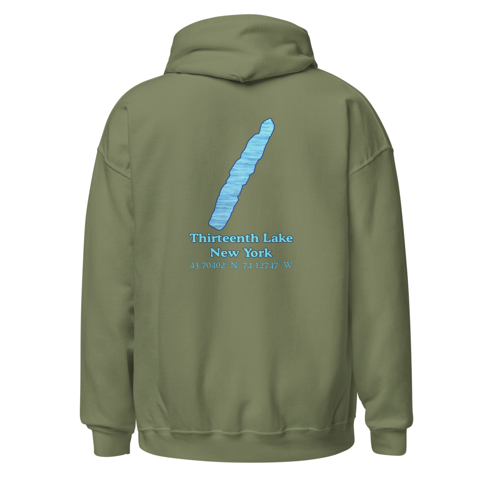 Thirteenth Lake Unisex Pullover Hoodie
