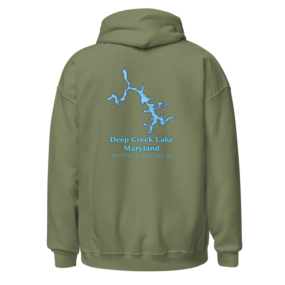 Deep Creek Lake Unisex Pullover Hoodie