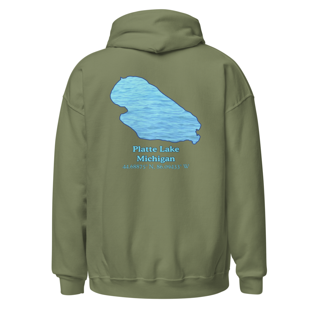 Platte Lake Unisex Pullover Hoodie