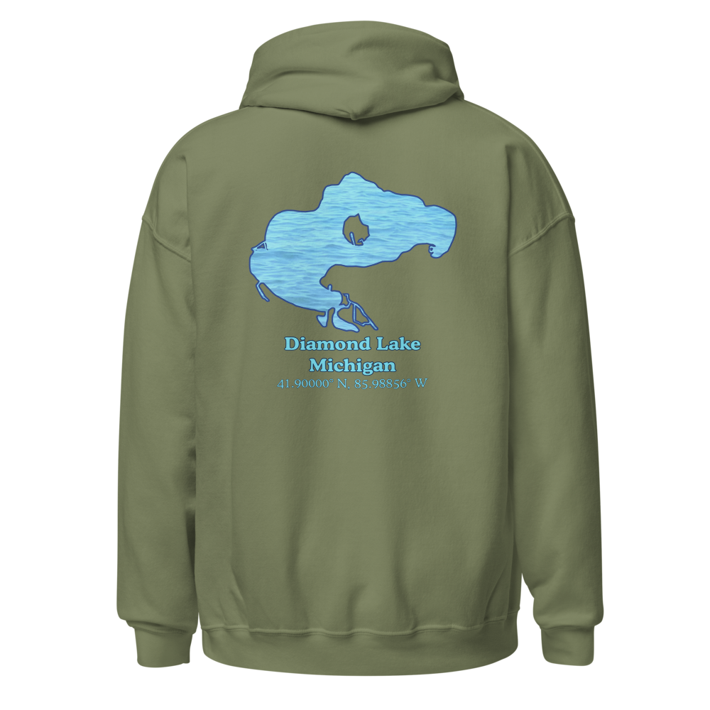 Diamond Lake Unisex Pullover Hoodie