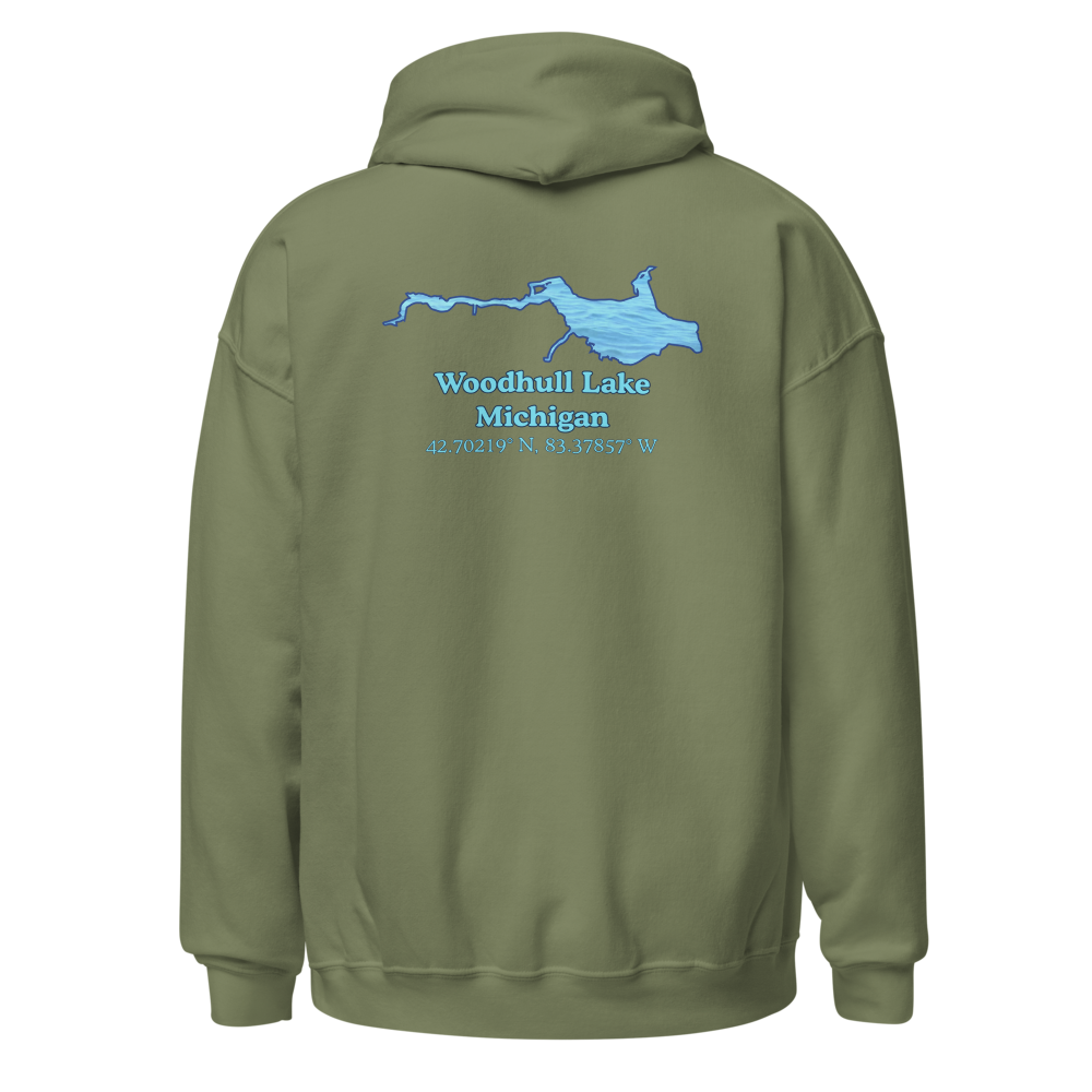Woodhull Lake Unisex Pullover Hoodie