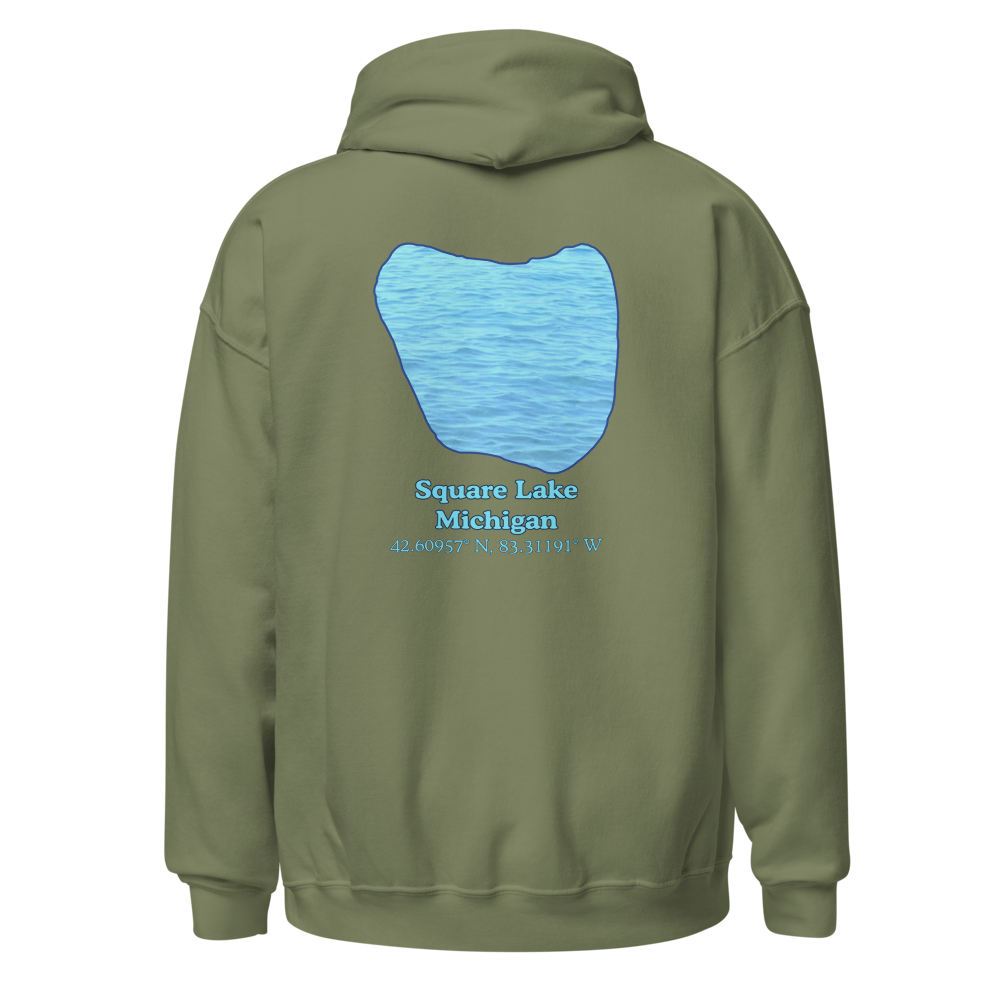 Square Lake Unisex Pullover Hoodie