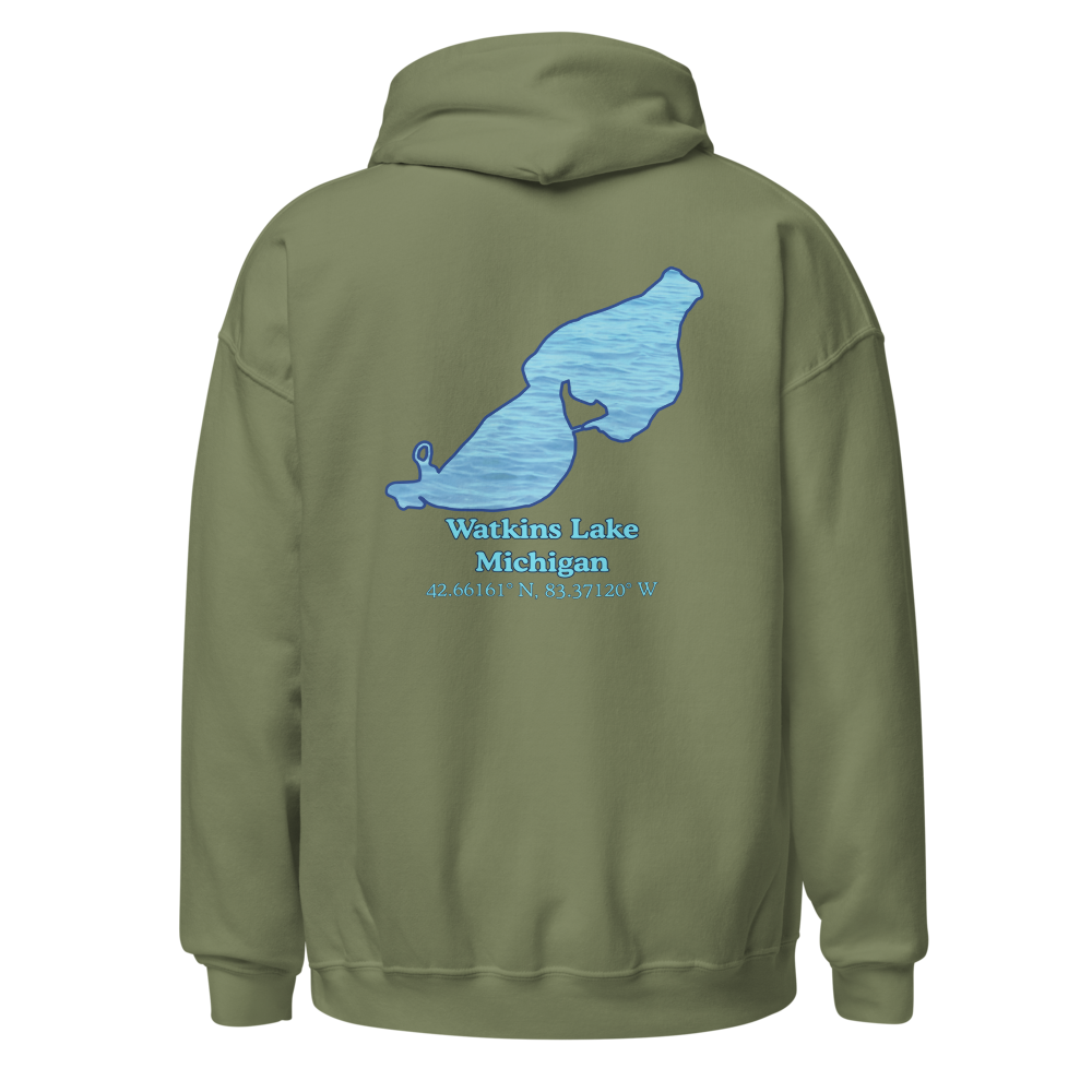 Watkins Lake Unisex Pullover Hoodie