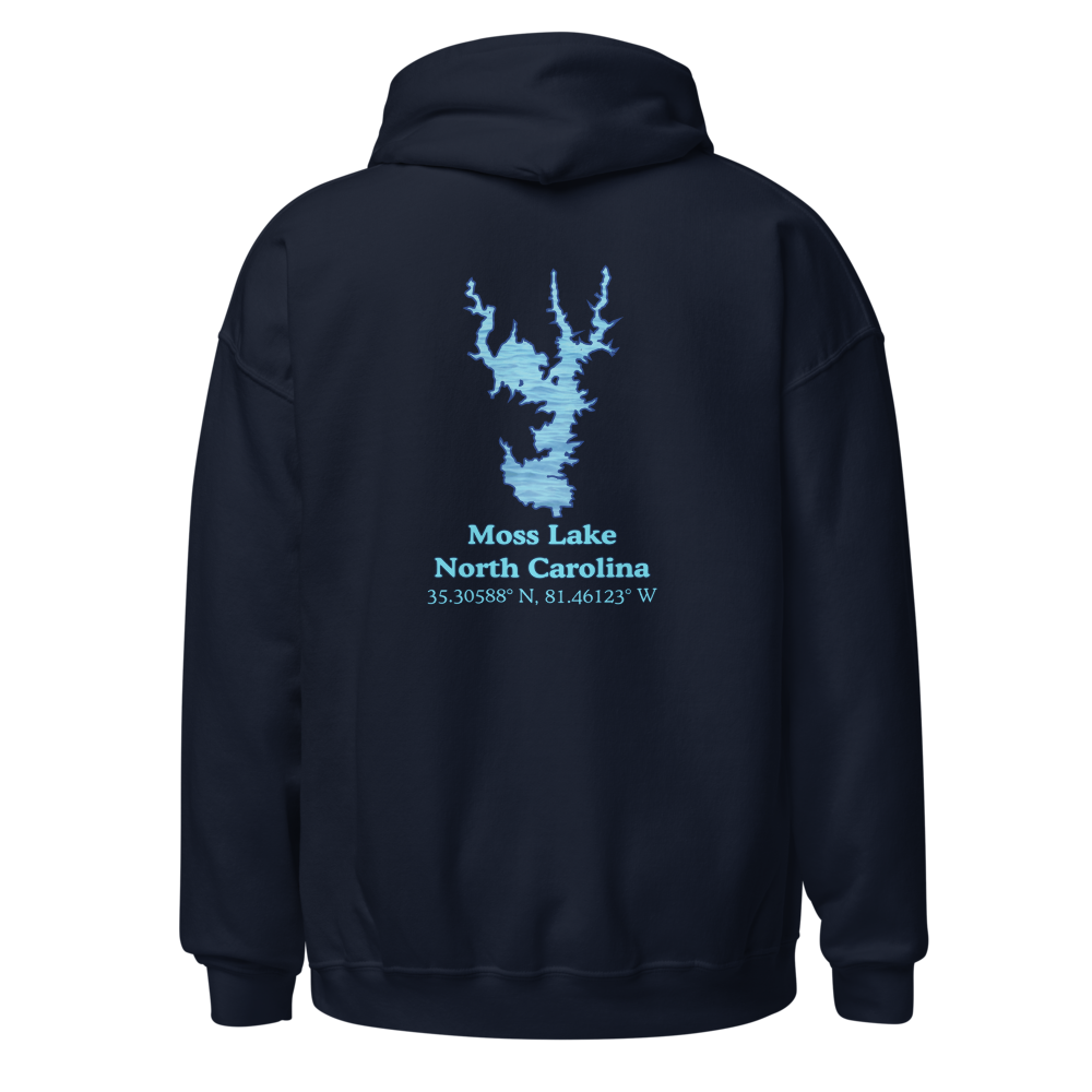 Moss Lake Unisex Pullover Hoodie