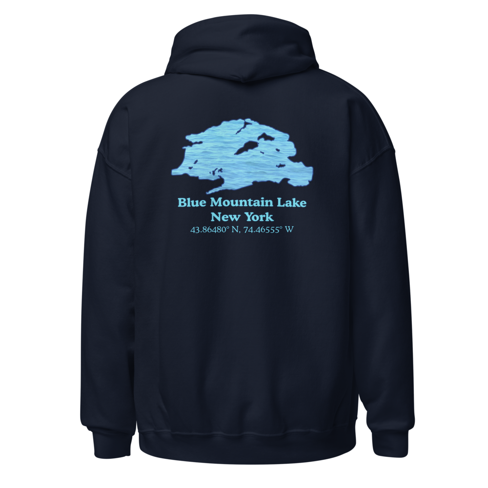 Blue Mountain Lake Unisex Pullover Hoodie