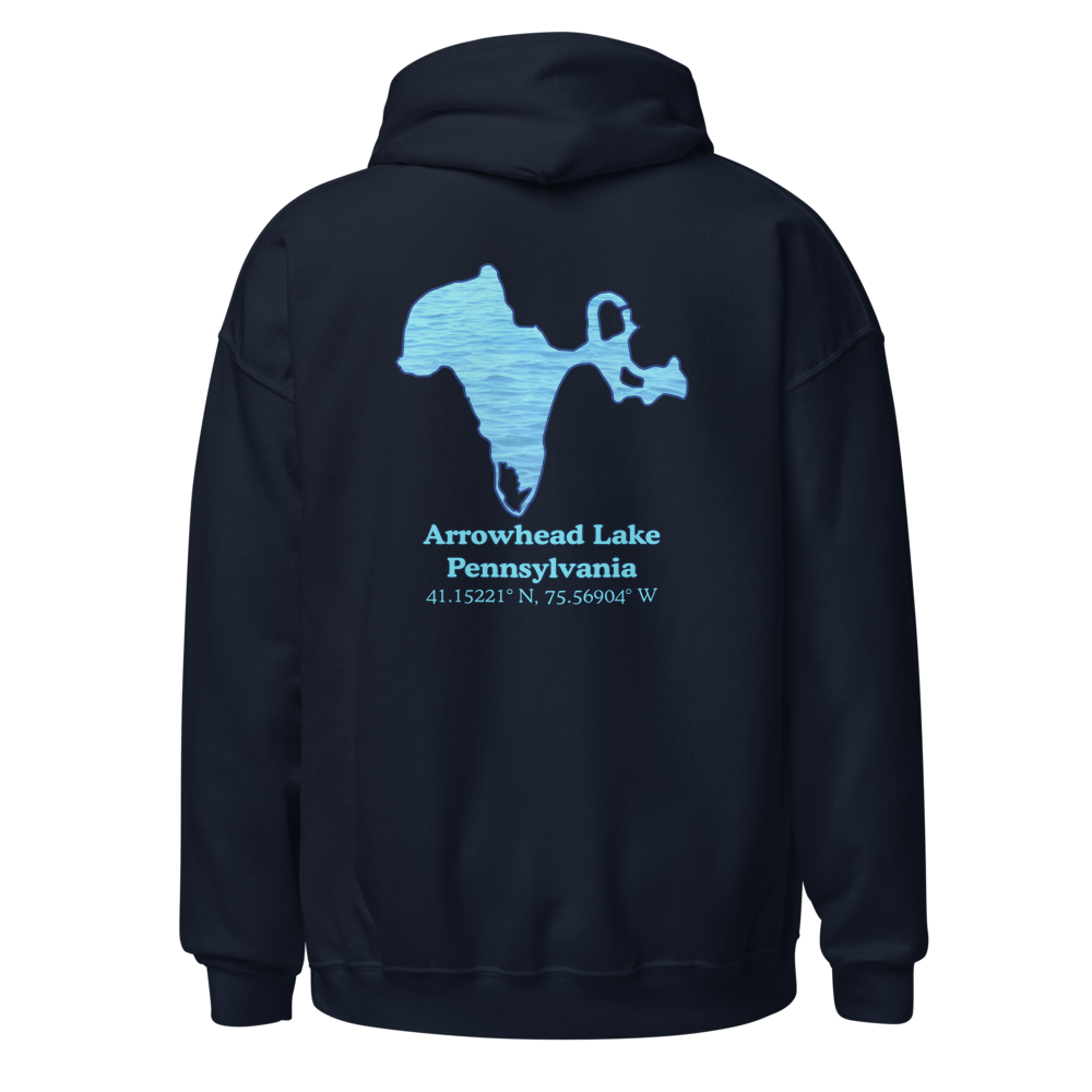 Arrowhead Lake Unisex Pullover Hoodie