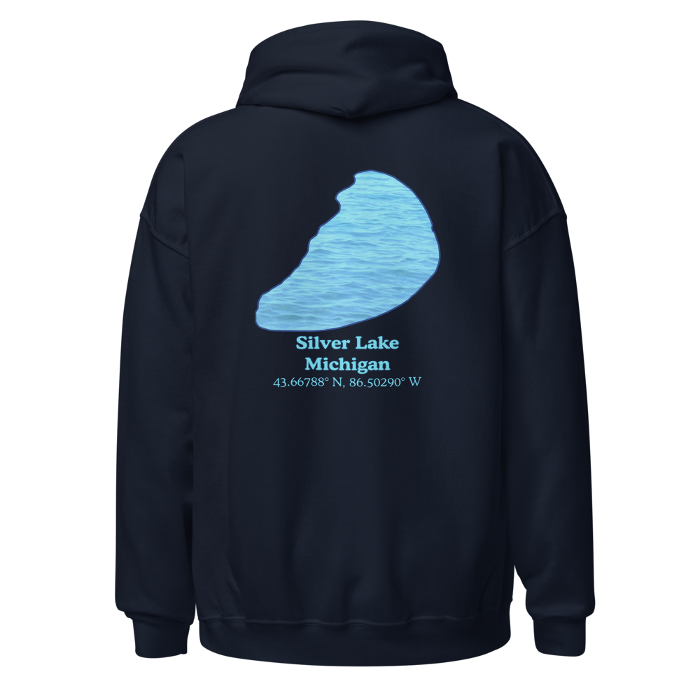 Silver Lake Unisex Pullover Hoodie