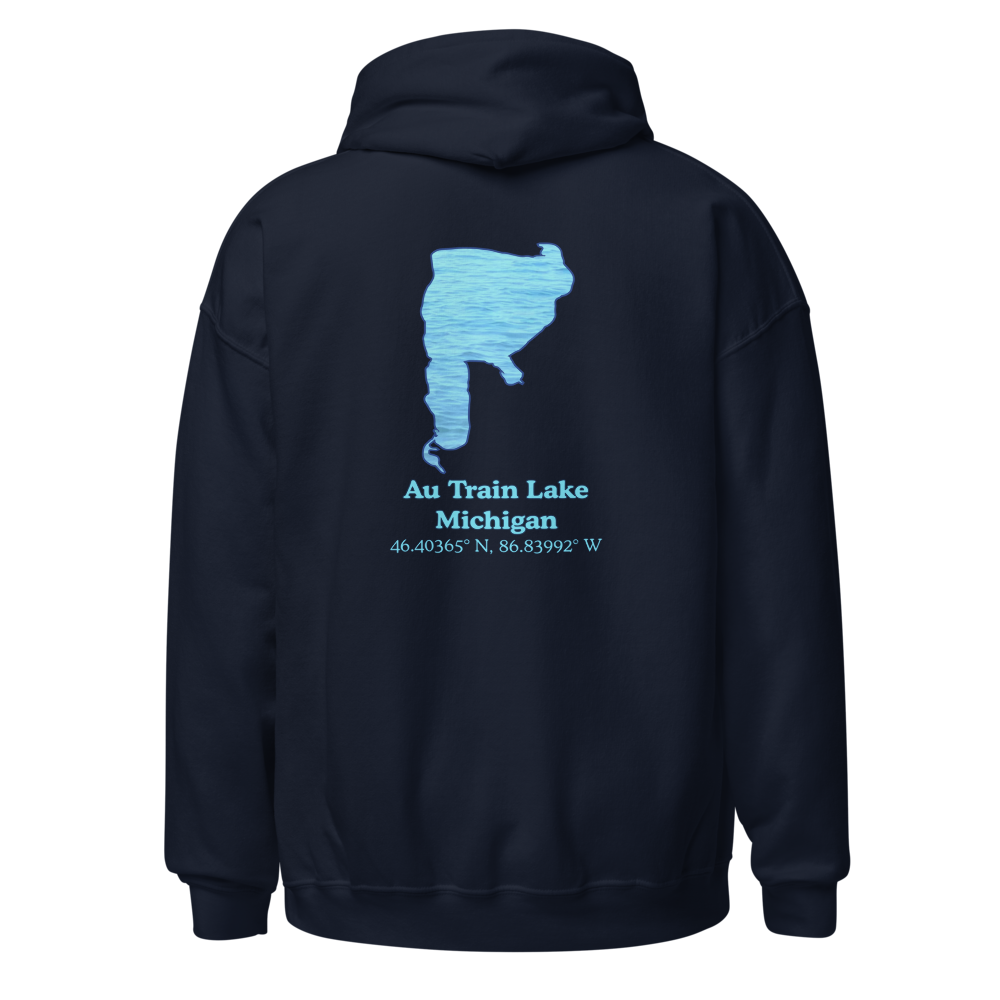 Au Train Lake Unisex Pullover Hoodie