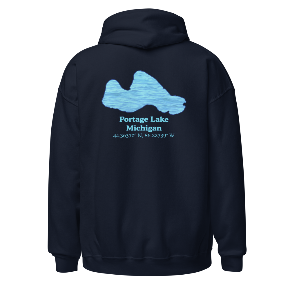 Portage Lake Unisex Pullover Hoodie