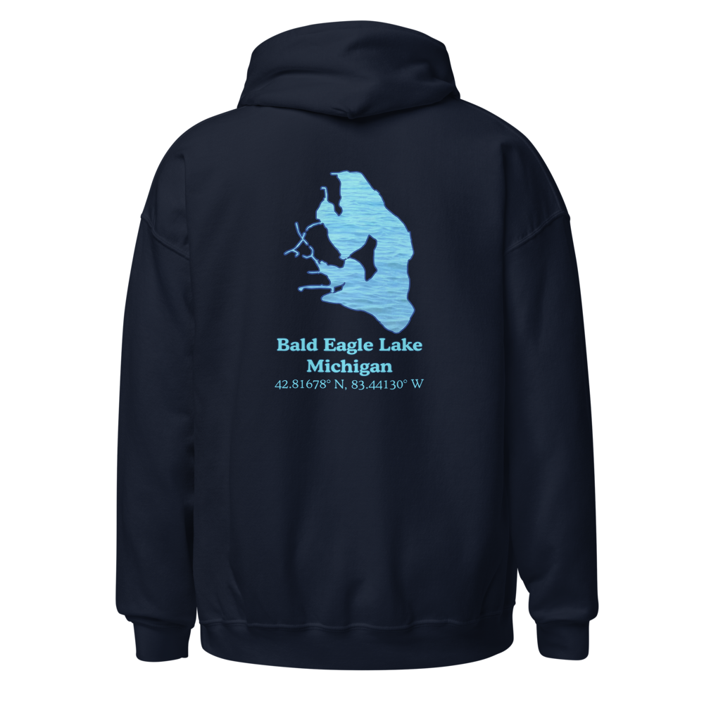 Bald Eagle Lake Unisex Pullover Hoodie