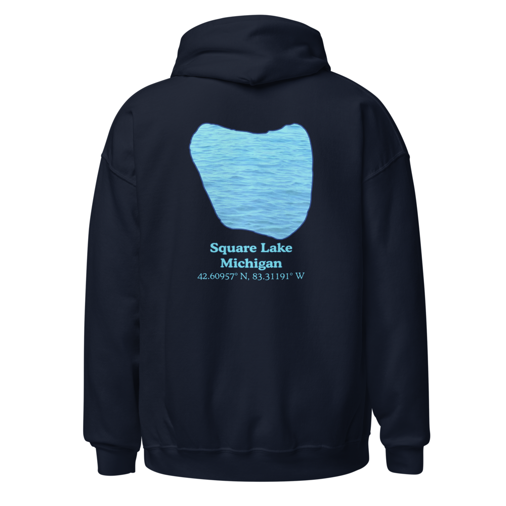 Square Lake Unisex Pullover Hoodie