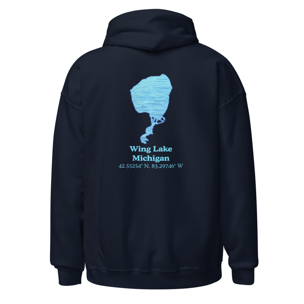 Wing Lake Unisex Pullover Hoodie