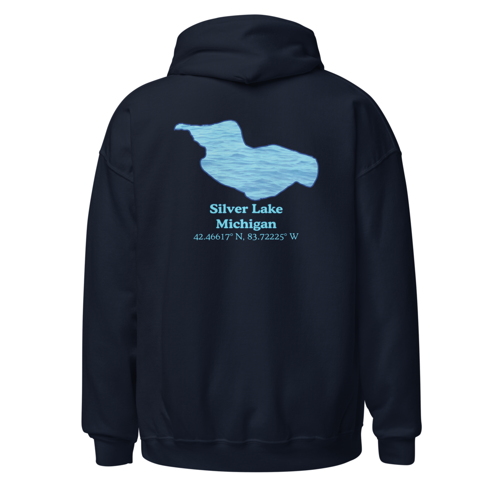 Silver Lake Unisex Pullover Hoodie