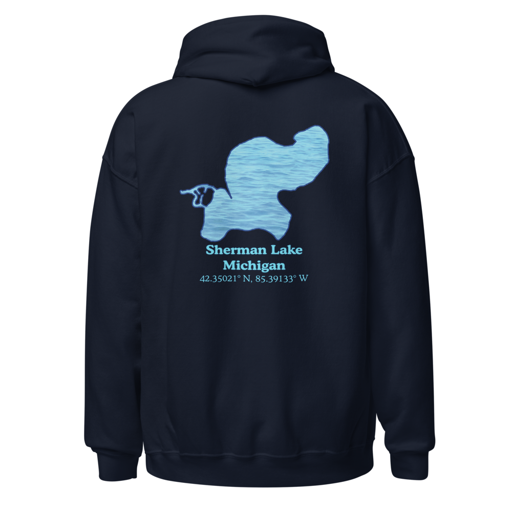 Sherman Lake Unisex Pullover Hoodie