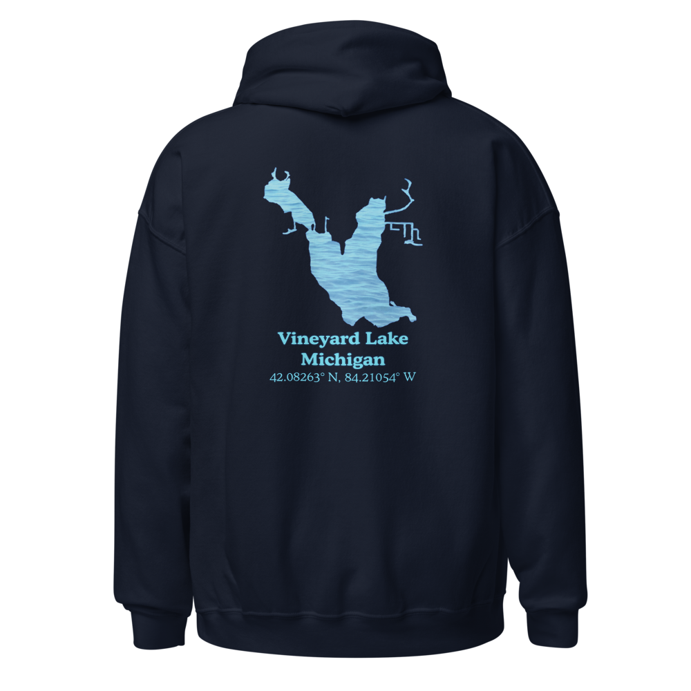 Vineyard Lake Unisex Pullover Hoodie