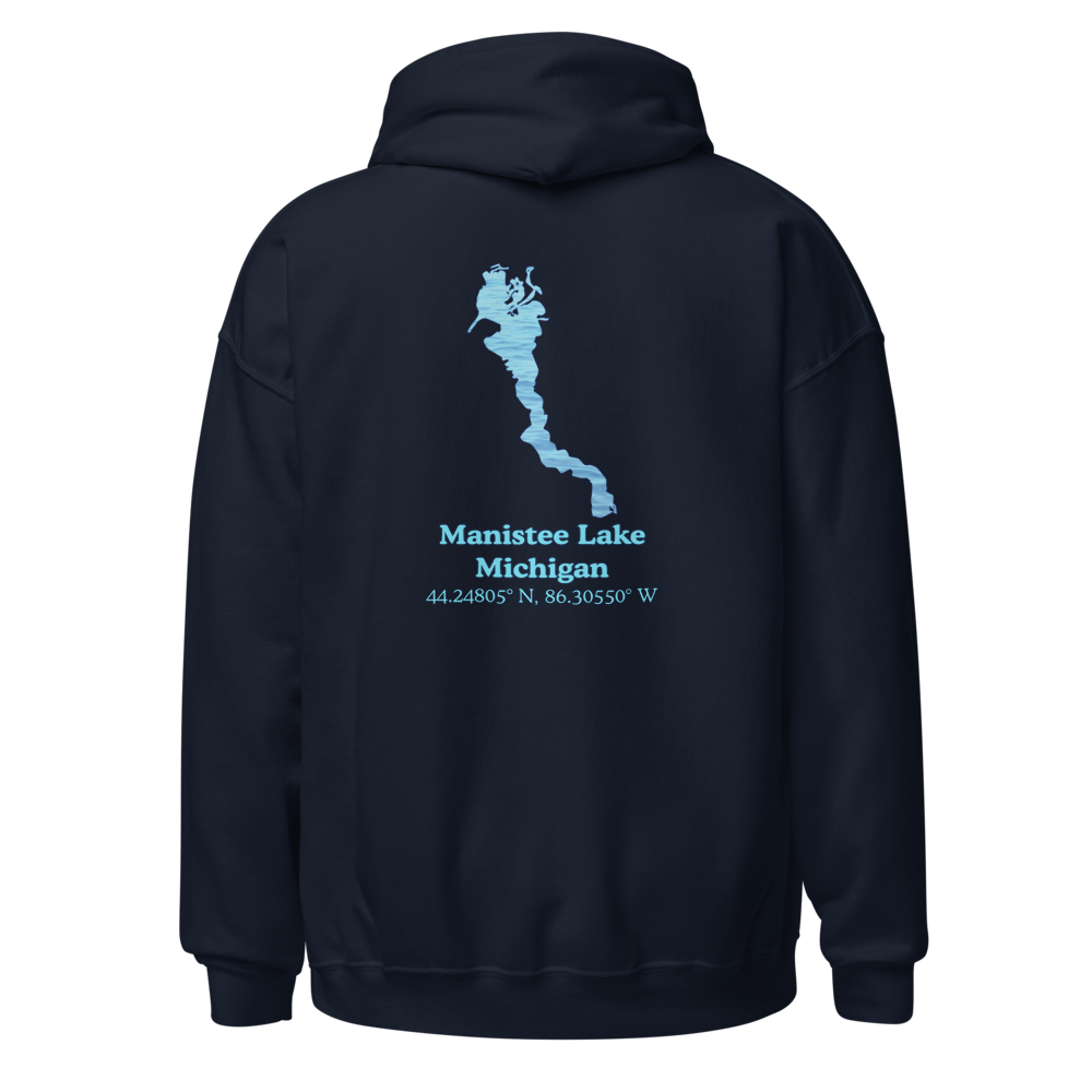 Manistee Lake Unisex Pullover Hoodie