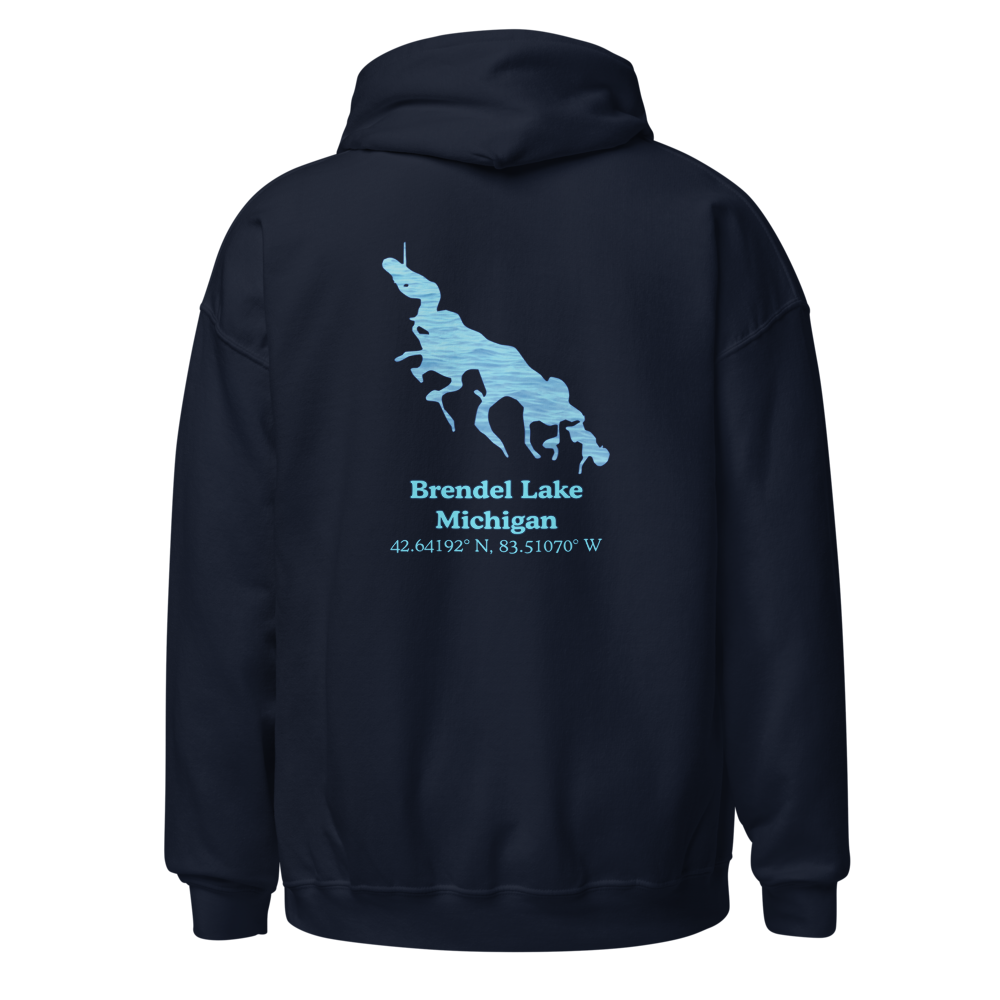 Brendel Lake Unisex Pullover Hoodie