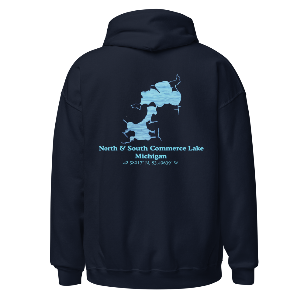 North & South Commerce Lake Unisex Pullover Hoodie