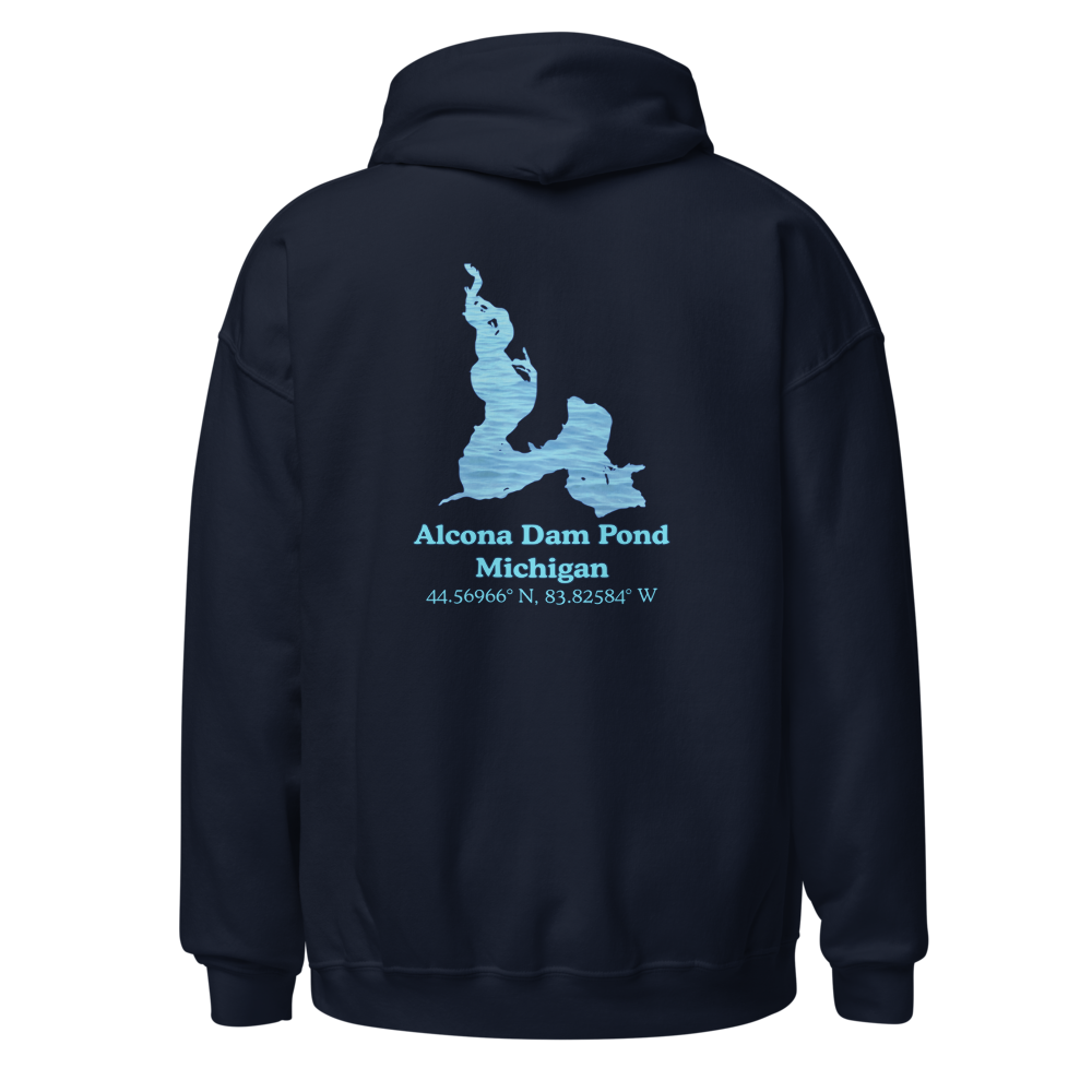Alcona Dam Pond Unisex Pullover Hoodie