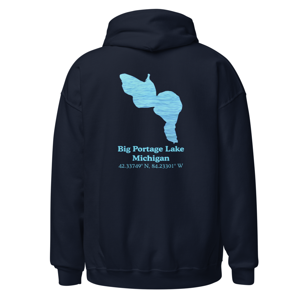 Big Portage Lake Unisex Pullover Hoodie
