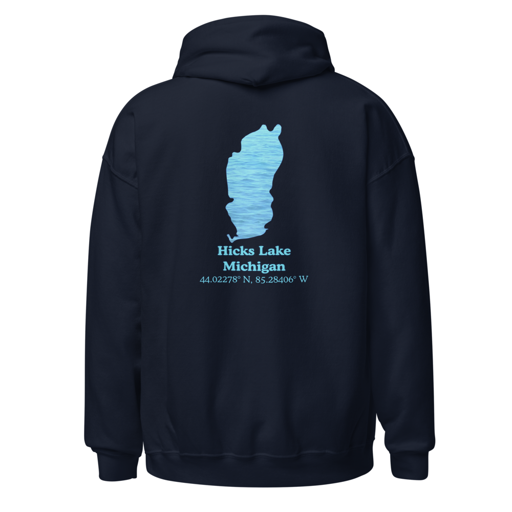 Hicks Lake Unisex Pullover Hoodie