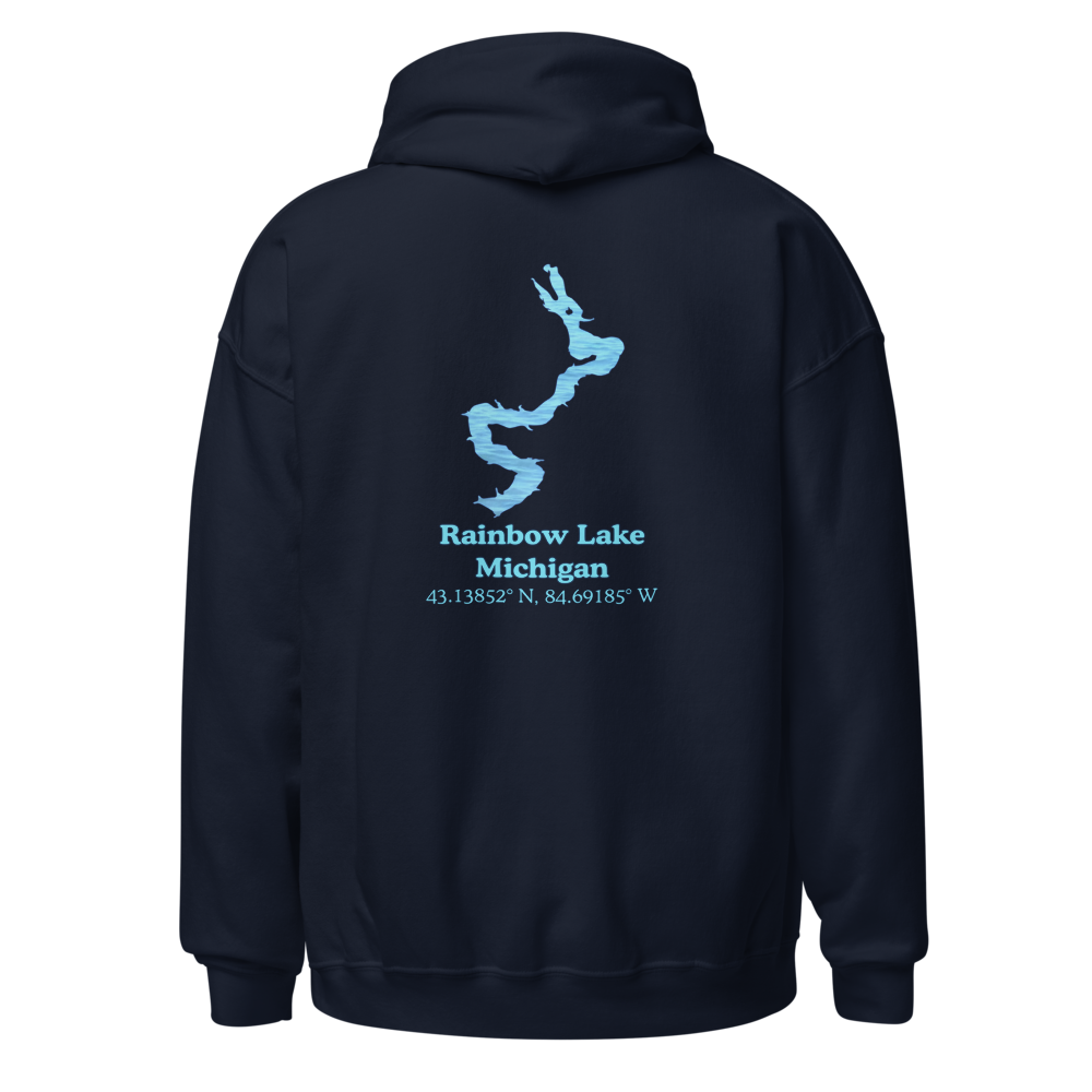 Rainbow Lake Unisex Pullover Hoodie