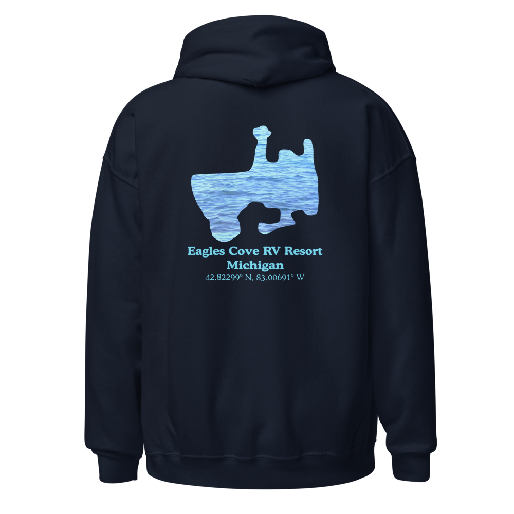 Eagles Cove RV Resort Unisex Pullover Hoodie
