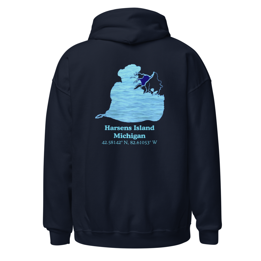 Harsens Island Unisex Pullover Hoodie