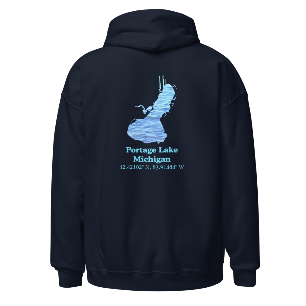Portage Lake Unisex Pullover Hoodie